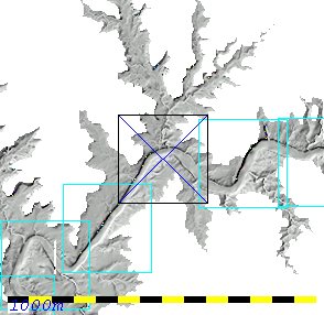 Local Lake Location Map