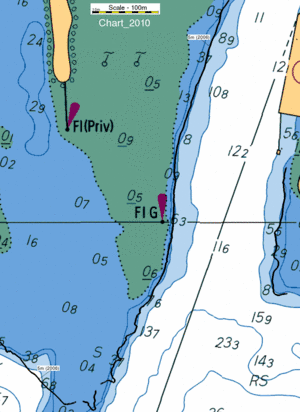 Chart 2010 with 2006 contour